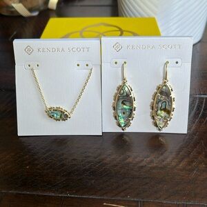 Brand New Genevieve Kendra Scott Necklace and Earrings